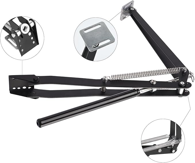 Auto Vent Opener Automatic Greenhouse Windows Opener Temperature Sensitive Roof Vent Opener Auto Vent Kit Gardening Tools Greenhouse Accessories Hothouse Roof Vent Kit (Dual Spring Up to 30lbs)