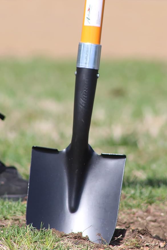 Ashman Short Handle Digging Shovel (6 Pack) Kids Beach Shovel, Shovel for Digging 27-inch with Sturdy Blade, Small Garden Shovel, Kids Snow Shovel, Shovels for Gardening with D- Handle Gardening Tools