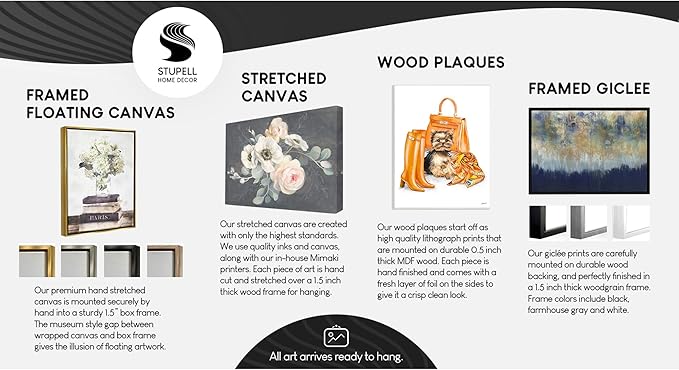 Stupell Industries Boho Plant Scene with Cacti and Succulents in Geometric Pots Watercolor Framed Giclee Art Design By Artist Grace Popp