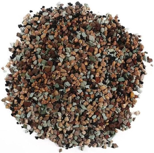 5LB Mix Lava Rocks for Plant Gravel Pebbles for Bonsai Succulent Potting Soil, Top Dressing and Terrarium Plants