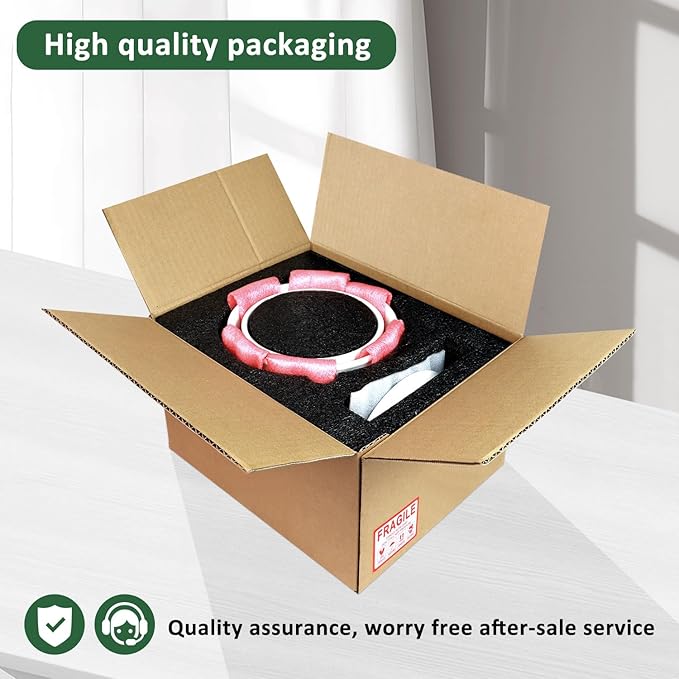 6.7 + 5.5 Inch Plant Pot, Ceramic Planter with Drainage and Saucer, Ceramic Pots for Plants, Indoor Plant pots,Ceramic Flower pots（Pure White, Plants NOT Included）