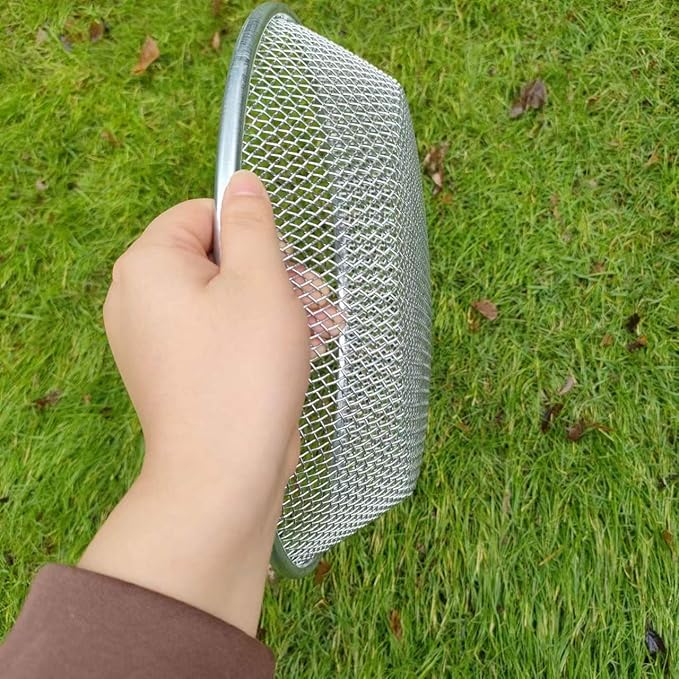 1/8 Inch Compost Sifter for Garden Sand Soil, Garden Potting Mesh Sieve Sifting Pan,Soil Sifter Mesh Gardening Tool Best for Plants and Flowers Growth