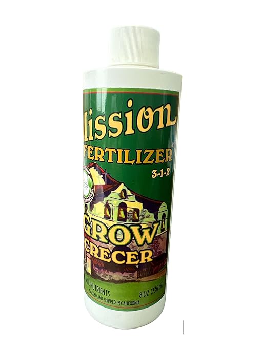 Grow 3-1-2 Organic Liquid Fertilizer, Vegitative, Fish Based, Safe, Organic, All Purpose, Nutrient, Plant Safe (8 Ounce)