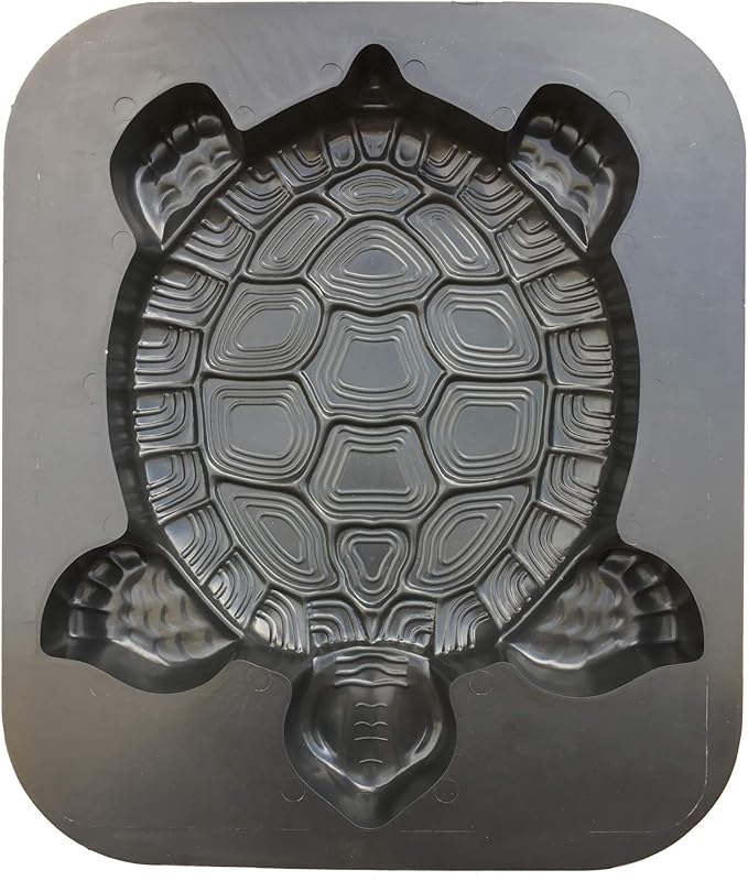 Turtle Shape Stepping Stone Mold, Tortoise Concrete Cement Mould Walk Maker, DIY Personalized Manual Garden Lawn Pathmate Paving Pavement Paver