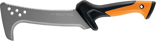 Fiskars 18" Billhook Saw - Cut Shrubs, Hedges, Small Branches, and Woody Saplings - Lawn & Garden Tool