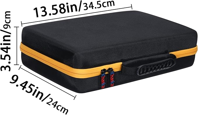 Khanka Hard Storage Case Replacement for DEWALT 20V MAX Cordless Pruning Shears Garden Tool (DCPR320B), Case Only