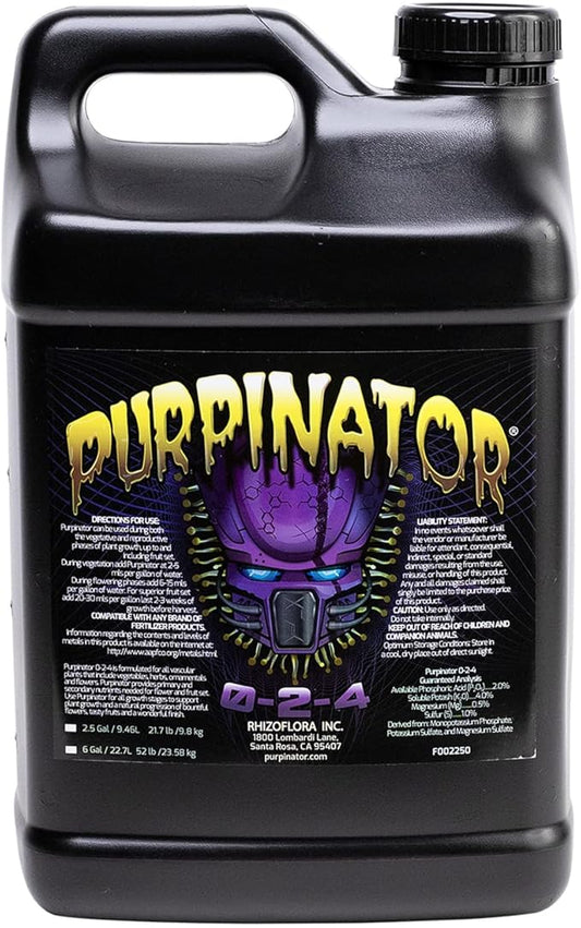 Liquid Nutrient Additive for Flowering and Fruiting Plants, For Use in Hydroponics and Soil, 2.5 gal.