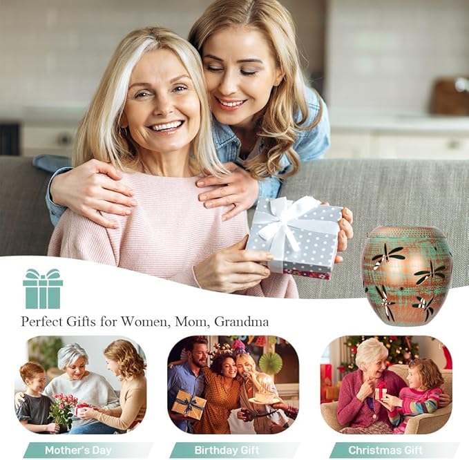 2 Pack Dragonfly Solar Lanterns Outdoor Waterproof, Hollow Out Metal Lantern Lights, Hanging Solar Lights for Yard, Patio, Porch, Garden Decor, Outdoor Decoration LED Lantern for Yard, Garden