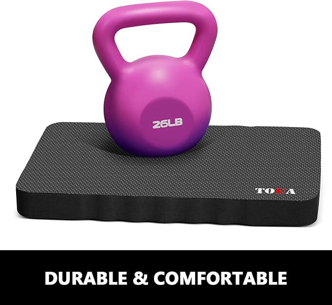 Large Kneeling Pad, High Density Foam Support Knee with Thick Kneeling Mat 17.8"x11"x1.5", Kneeler Pads for Work Gardening, Baby Bath, Yoga, Pray, Exercise, Fitness, 1 Pack