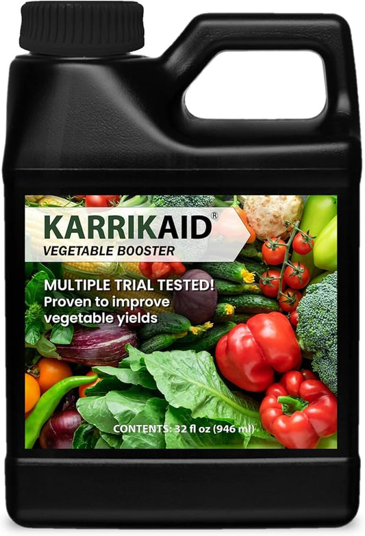 Vegetable Booster for Liquid Plant Food with Vegetables or Tomato Fertilizer Works as a Root Booster for Garden Soil - 32 fl oz