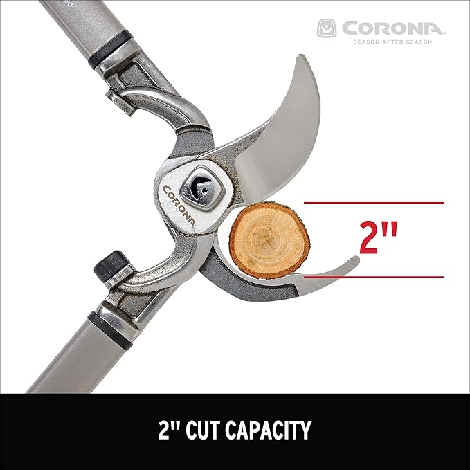 Corona Tools | 32-inch Branch Cutter DualCUT Bypass Loppers | Tree Trimmer Cuts Branches up to 2-inches in Diameter | SL 7180