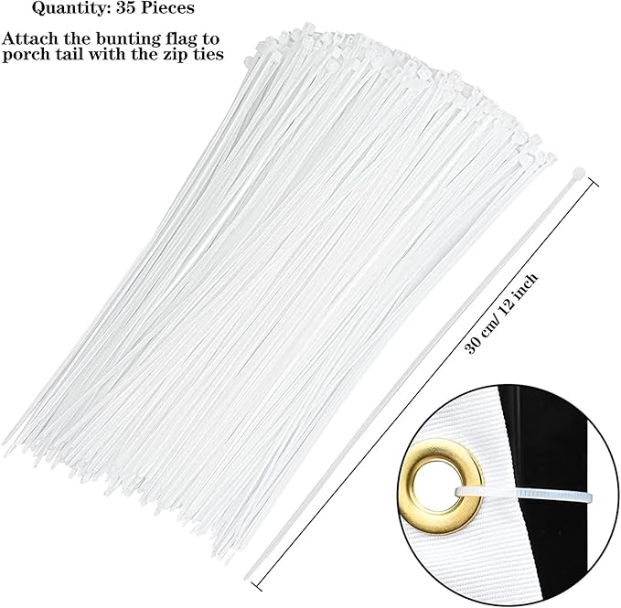 USA Pleated Fan Flag American US Bunting Flag Patriotic Half Fan Banner Flag with Canvas Header and Brass Grommets for 4th of July Memorial Day Indoor Outdoor Decoration (9, 1.5x3 Feet)