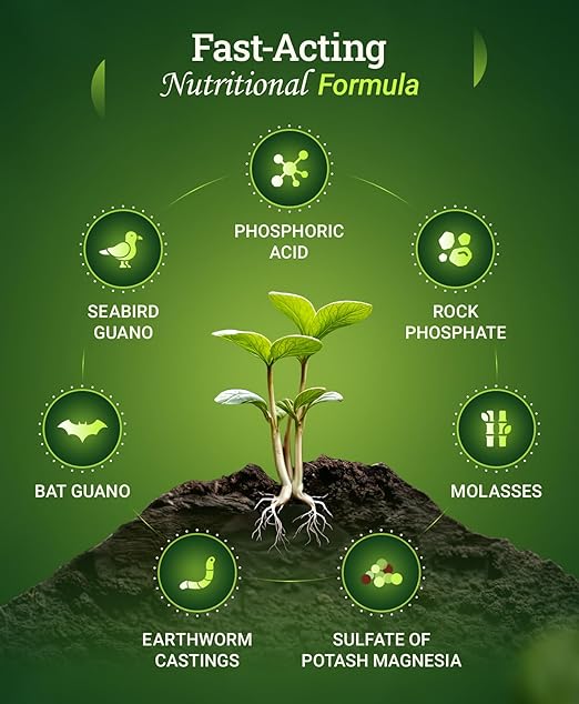 Foxfarm Bushdoctor Bembé Concentrate, Fast-Acting Liquid Plant Fertilizer, Enhances Natural Sugars for Sweetness and Flavor - Easy Absorption for Soil, Containers, and Hydroponics- NPK 0-1-3 (Pint)