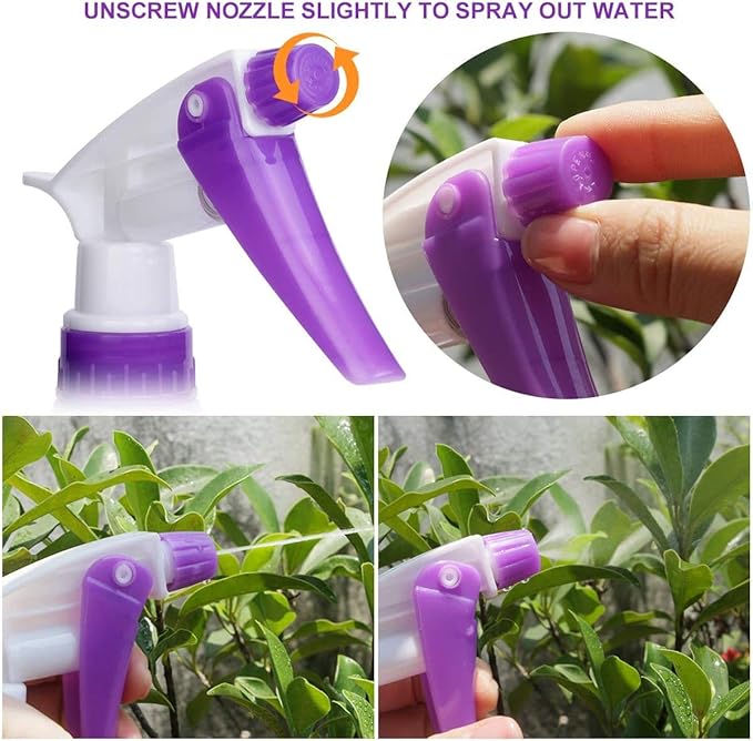 Gardening Tools Set, Unique Gardening Gifts for Women, Gardening Hand Tools with Purple Carrying Case, Gardening Kit for Home Gardening Flowers Potted Trim Loosing Planting Tools (10purple)