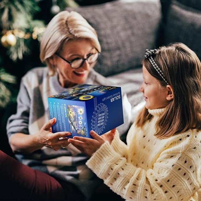 Hogni Solar Pathway Lights - 2 Pack LED Sunflower Garden Light, Waterproof Outdoor Decor for Wall, Lawn, Yard, Walkway, Patio, Landscape