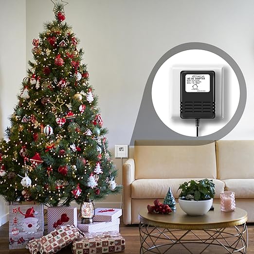 24 Volt AC 1000mA Power Adapter for Smart Sprinkler Controller,Indoor Irrigation System Controller,24V 1A AC to AC Wall Adapter Transformer Compatible with Most Smart Sprinkler Controller (Black)