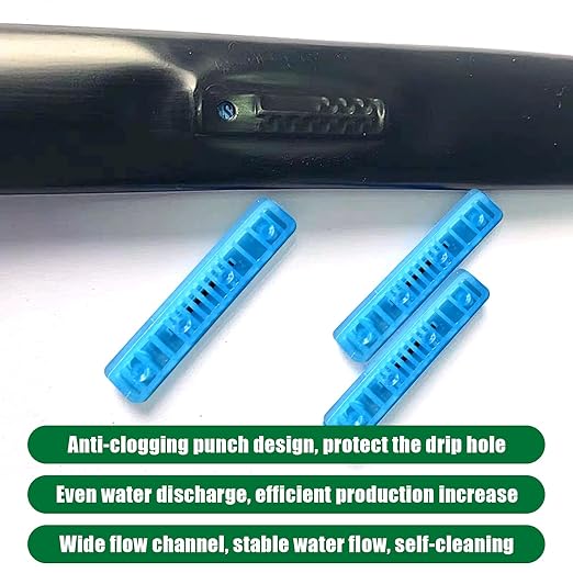 5/8" Drip Tape 3281FT, 6" Spacing Roll,16 Mil Garden Irrigation Tubing Hose, Adjustable Drip Tape Irrigation, Automatic Drip Irrigation System for Flowers, Plants, Fruits, 0.75 GPH/Hole