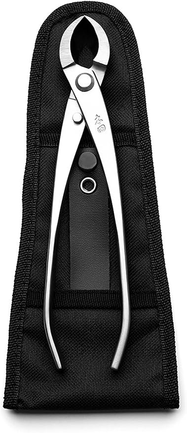 205MM Bonsai Round Edge Cutter Professional Grade Branch Cutter Alloy Steel Bonsai Tools Equip With Tool Bag (MTS-12)