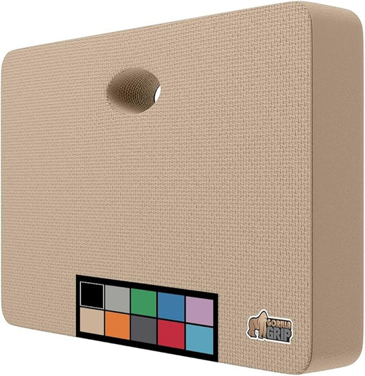 Gorilla Grip Extra Thick Kneeling Pad, Supportive Soft Foam Cushioning for Knee, Water Resistant Construction for Gardening, Bathing Baby, Workout Supplies, Lightweight, Garden Work Gifts