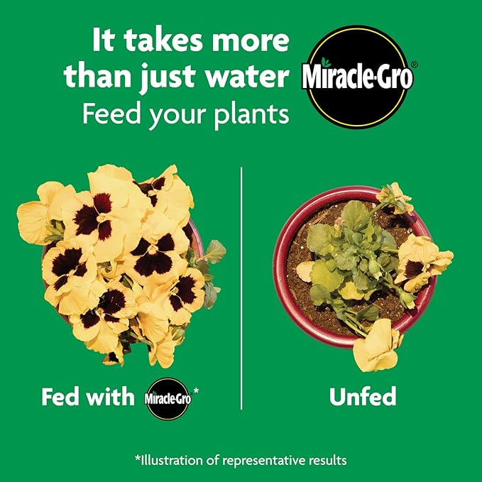 Miracle-Gro Shake 'N Feed All Purpose Plant Food, For In-Ground and Container Plants, Feeds for up to 3 Months, 8 lbs.