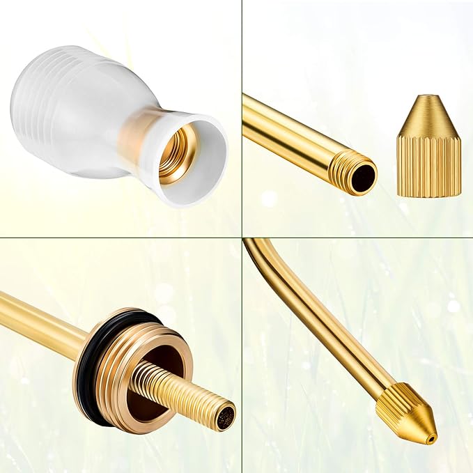 Boao Garden Sprayer Applicator Bulb with Long Copper Tube for Organic Gardening Agricultural Supplies and Control Accessories(Simple Style,1 Piece)