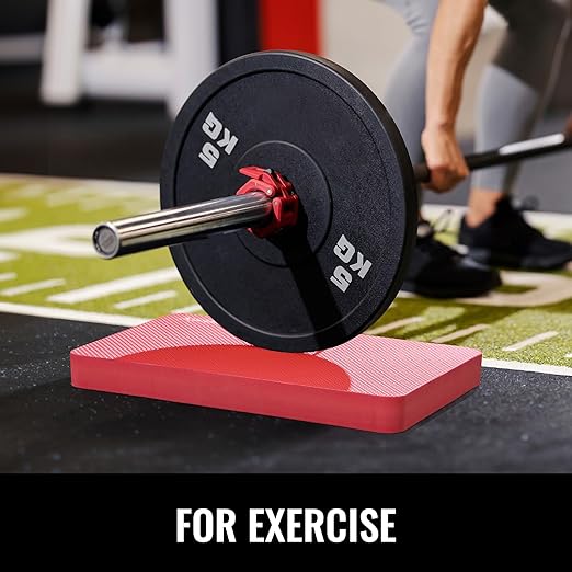 NETANY Extra Thick Kneeling Pad for Gardening, Comfortable Knee Pad Cushion, Extra Large Foam Kneeler Mat for Gardening, Baby Bath, Workout, Exercise & Yoga, Mechanic, 17.8 x 11 x 1.5 in, Red