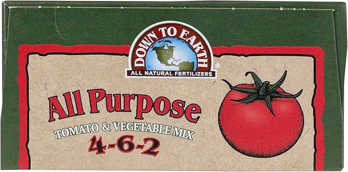Down to Earth Organic All Purpose Fertilizer Mix 4-6-2, 1 lb