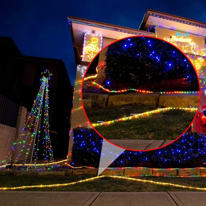 50pcs 6 Inch Garden Landscape Staples 11 Gauge Galvanized Lawn Stakes, Heavy Duty Sod Pins for Fences, Lawns, Weed Barriers, and Landscape Fabrics, Netting, Irrigation Hose, Floor Mats