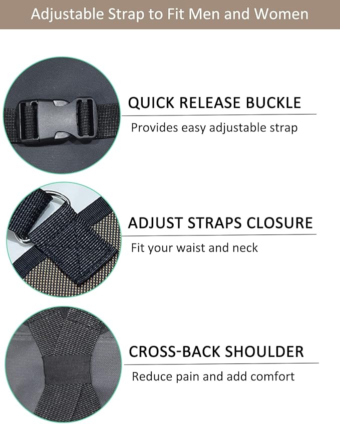 Garden Apron With Pockets,Woodworking Artist Tool Apron，Unique Gardening Gifts for Women/Men