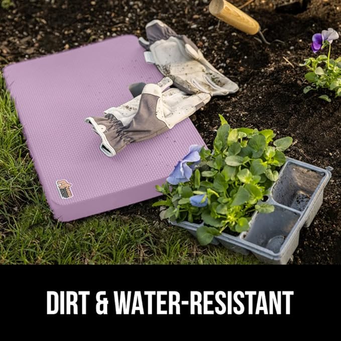 Gorilla Grip Extra Thick Kneeling Pad, Supportive Soft Foam Cushioning for Knee, Water Resistant Construction for Gardening, Bathing Baby, Workout Supplies, Lightweight, Garden Work Gifts