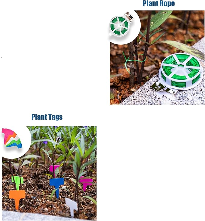 Garden Tool Set, 25Pcs Heavy Duty Floral Garden Tools, Aluminum Rust-Proof Gardening Kit with Garden Shovel, Trowel, Pruner, Gloves, Ideal Gardening Gift