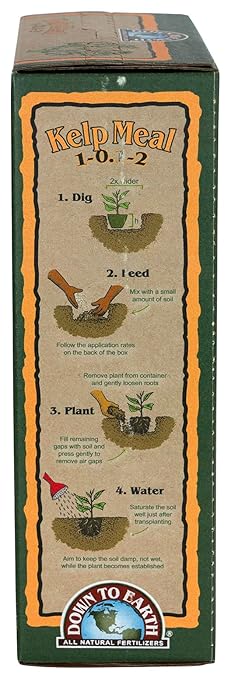 Down to Earth Kelp Meal 1-0.1-2, 5lbs