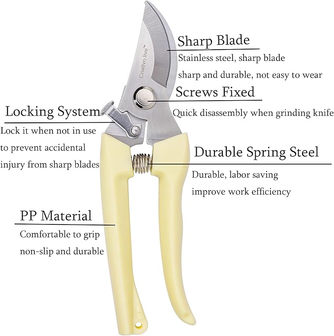 14-Pack Gardening Scissors,Pruning Shear, Florist Scissors for home and gardening