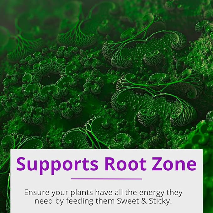 Humboldts Secret Sweet & Sticky – Carbohydrate and Saccharide Energy Source – Enhance Aroma and Flavor of Plants – Potting Soil for Indoor Plants – Energy for Plants – 2.5 Gallon