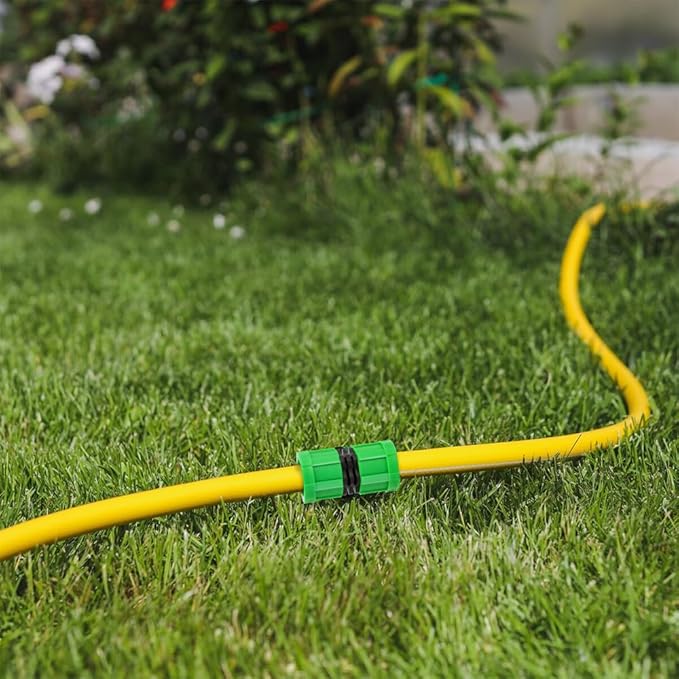 12 Pcs Drip Irrigation Coupling, 5/8 Inch Drip Tape Irrigation Tubing Coupling,Universal Connector Drip Tubing Fittings,Drip Irrigation Fittings,Compatible with Most 16-17 mm Drip Tape AG Tubing Drip