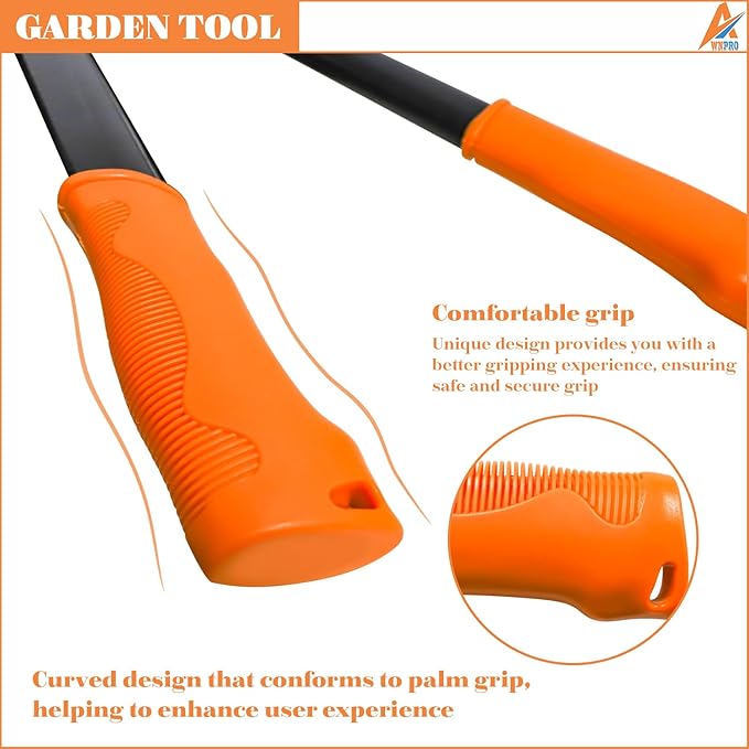 Machete, Hedge Shears and Tree Shears 3pcs Heavy Duty Garden Shears Set With Compound Action Tree Shears, Cut Thick Branches Easily, Tree Trimmer Gardening Tools, Tree, Shrub and Bush Care Kit