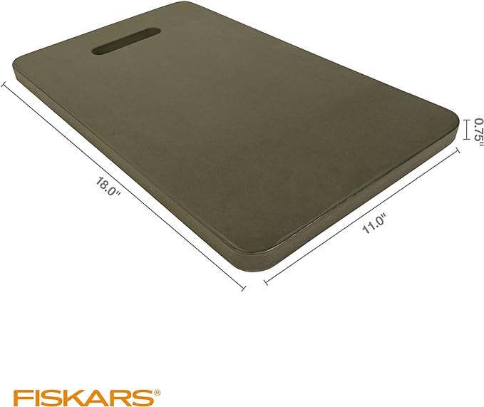 Fiskars 94216974J Ultralight Kneeling Cushion, 11 by 18-Inch (Pack of 2)
