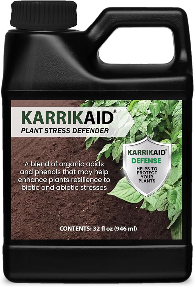 Plant Stress Defender Liquid Advanced Formula for Thriving Plants Shields Against Environmental Stress and Plant Fertilizer Boosts Growth Ideal for Indoor and Outdoor Gardens - 32 fl oz