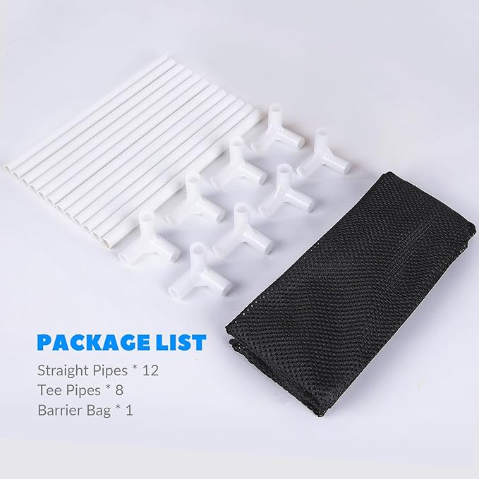 Pond Filter Box, Anti-Clogging Pond Filters for Outdoor Ponds Nylon Media Mesh Water Pump Cover Barrier Bag with Drawstring, Pond Pump Filter Bag (7 Inch)