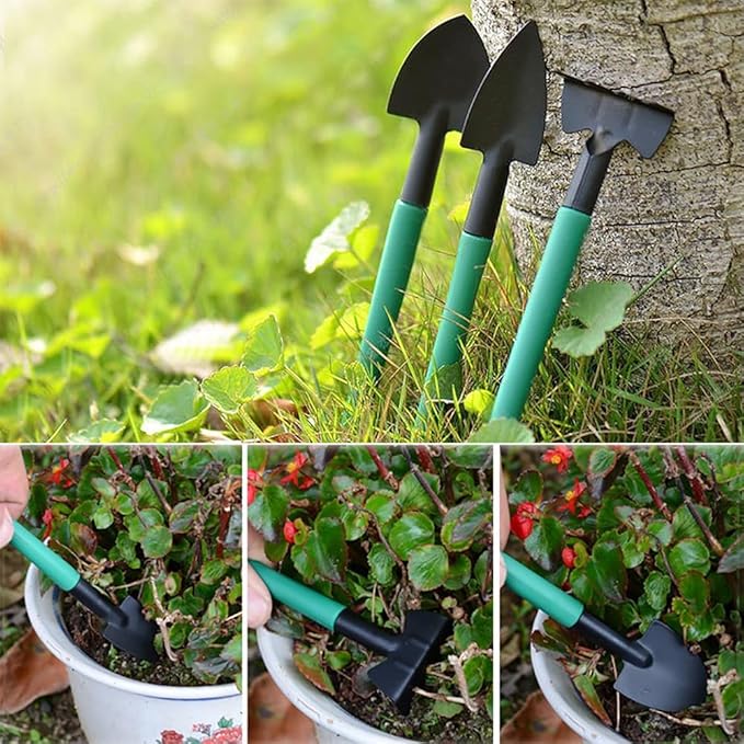 Garden Tool Sets, Gardening Gifts 10 Pieces Plant Hand Tool Sets for Women & Men Gardener