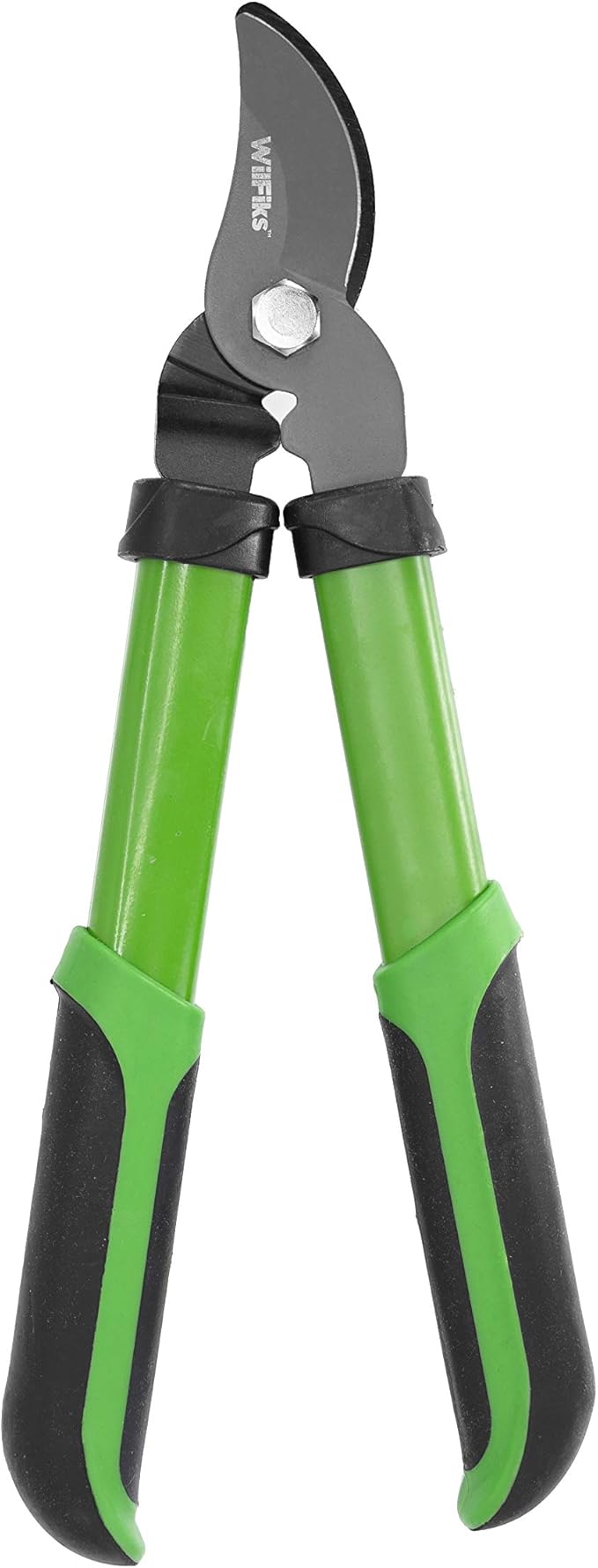 WilFiks 15" Mini Bypass Lopper, Garden Pruning Shears, Tree Trimming Hand Tool, Classic Steel Hand Gardening Scissors with A Comfortable, Shock Absorbing Handle, Strong Pruner For Tree Branches