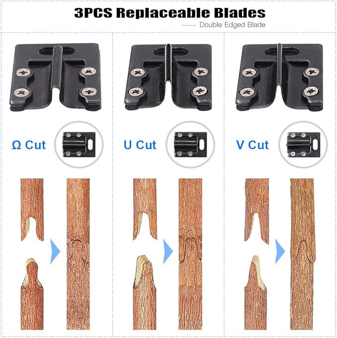 Glarks Professional Garden Fruit Tree Plant Pruning Shears Grafting Cutting Tool Kit with Grafting Tape Rubber Bands