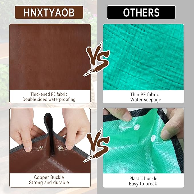 39.5"x 31.5" Large Repotting Mat for House Plant Transplanting and Potting Soil Control Portable Gardening Tray Plant Gifts for Plant Lovers