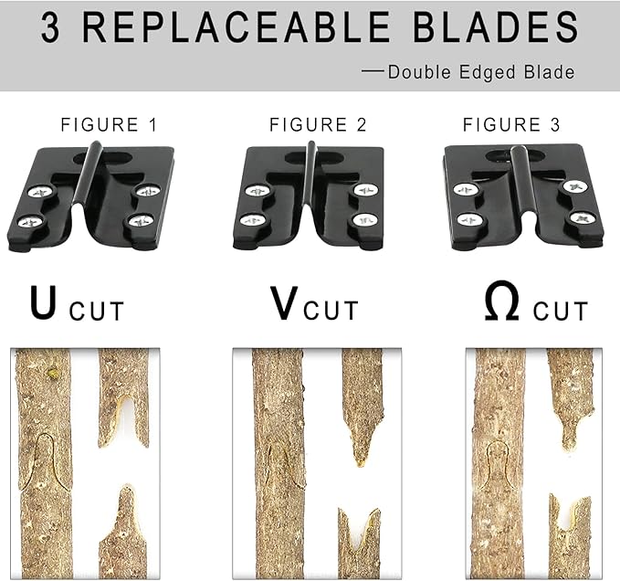 Upgrage Garden Grafting Tools, 2 in 1 Garden Pruning Tools Including Grafting Knife, Pruning Shears, Replacement Blades Grafting Tapes and Labels for Plant Branch Fruit Tree Cutting Pruner Tool Kits