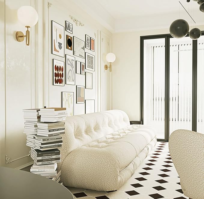 Dimoon 118''x17.7'' White Peel and Stick Wallpaper Contact Paper Modern Self Adhesive Wall Paper Removable Renter Friendly Textured Solid Color Shelf Cabinet Vinyl Roll (118''x17.7'',Cream White)