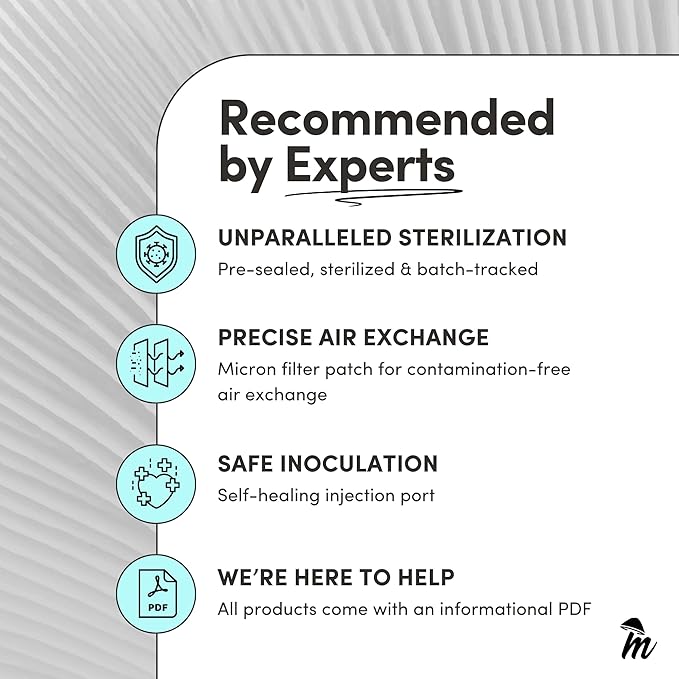 Mycelium's Dung-Loving Mushroom Monotub Bundle – 6LB CVG & 3LB Millet/Milo Grain | Expertly Prepared for Peak Mycelium Growth | Nutrient-Dense for Home Growers | Complete with Cultivation Enhancer