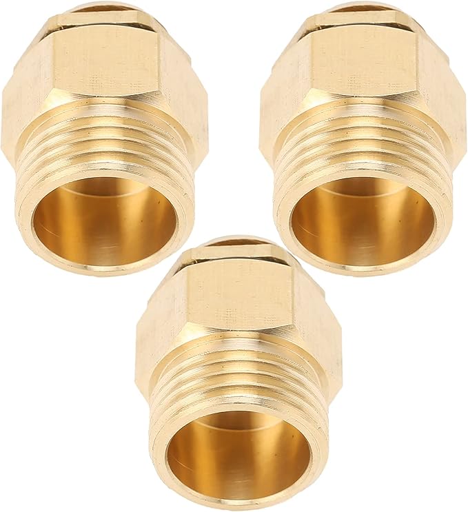 3PCS G1/2 Refraction Sprinkler Nozzle, Adjustable Copper Micro Sprinkler Head Garden Irrigation Accessories, for Watering Lawns, Plants, Flowers, Vegetables
