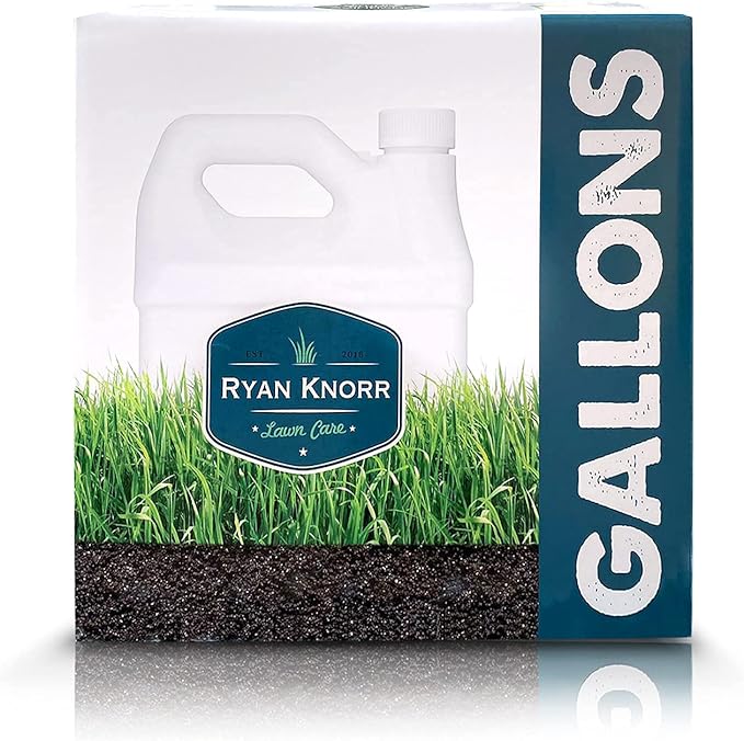 Simple Lawn Solutions - Ryan Knorr - Gallon Bundle- Lawn Essentials Bundle Box - 3 x 1 Gallon Set - Lawn Food 16-4-8 Fertilizer, Lawn Energizer Booster, Soil Hume- Seaweed, Humic Acid (Gallon Bundle)