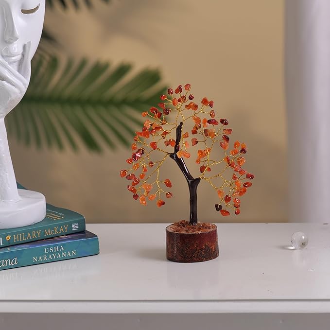 Carnelian, Crystal Tree, Carnelian Crystal, Crystals And Stones, Gemstones, Carnelian Tree, Gemstones, Good Luck Money Tree, Spiritual Items, Crystal Tree Of Life, Feng Shui Tree, Gem Tree, Reiki