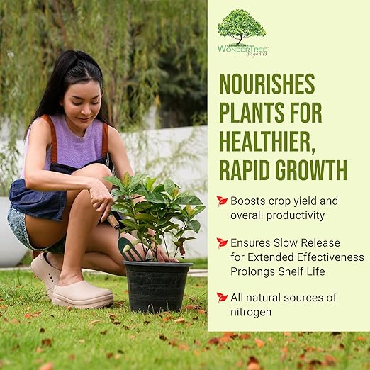 Eden Grow Organic Enriched Fertilizer | Neem Plant Food (Neem Coated Urea)